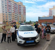 «Сегодня у нас в гостях были инспекторы ГИБДД!» 4