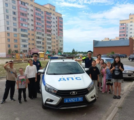 «Сегодня у нас в гостях были инспекторы ГИБДД!» 4