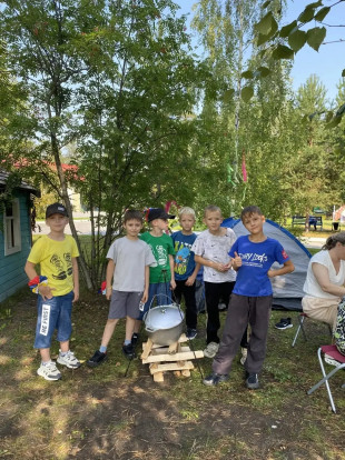 День Государственного флага в нашем лагере! 3